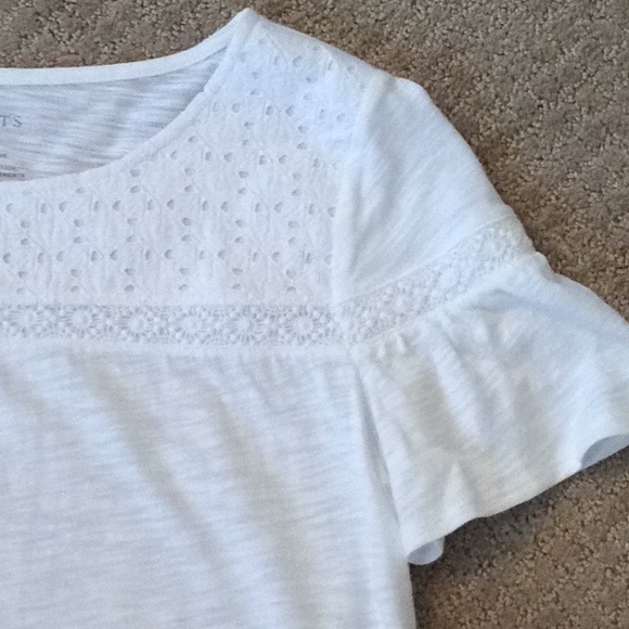 Talbots Tops - 🖤 Talbots Ruffle Top - NWOT